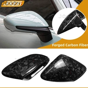 Tapas de espejo retrovisor de carbono forjado para Porsche 911 992 GTS RS Taycan tipo 9J1 2019-2025 - Imagen 1 de 15