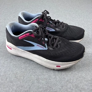 Brooks Ghost Max Zapatos Mujer 12 EE. UU. Negro Blanco Azul Correr Ejercicio Entrenamiento - Imagen 1 de 8