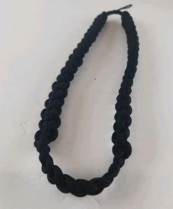 US Marine Corps Fourragere schwarz Kleid Uniform Schulterkordel. - Bild 1 von 12