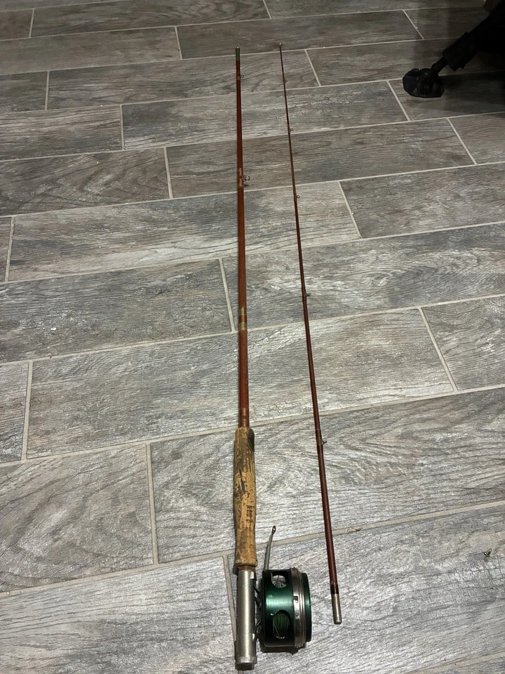 Wright McGill竹飞竿和Pemco飞轮 — 第 1/4 张图片