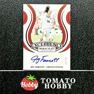 PANINI IMMACULATE 2024-25 JOY FAWCETT /99 AUTO BRONZE EXCELLENCE USA - Picture 1 of 2
