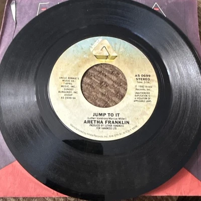 Aretha Franklin, Jump To It 1982 Arista 45 RPM - Image 1 of 2