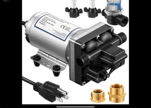 Self Priming Water Pressure Booster Pump 110V 5.5GPM 70PSI Home Garden RV New - Picture 1 of 1