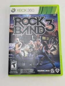 Rock Band 3 (Xbox 360) Very Good Condition CIB Complete In Box - Picture 1 of 6