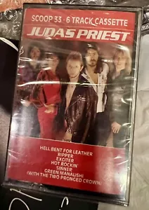 Judas Priest S/T CASSETTE Tape UK IMPORT Scoop 33 SEALED Vintage 1983 nwobhm - Picture 1 of 2