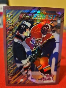 Topps Finest Hockey Refractor 🏒 Rainbow 🌈 SP RARE Jody Hull #109 🐈 😻 🐈‍⬛️ 