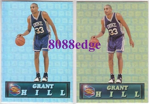(2) 1994 PACIFIC PRISMS SILVER+GOLD: GRANT HILL #23 BLUE DEVILS/PISTONS RC LOT - Bild 1 von 1