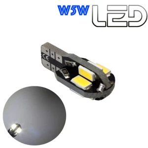 1 Ampoules W5W T10 LED Blanc éclairage Lumière Resistance anti erreur ODB - Imagen 1 de 2
