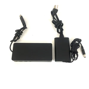 Dell Universal Docking Station D6000 USB Thunderbolt W/ 130W AC 3D04070#3 - Picture 1 of 9
