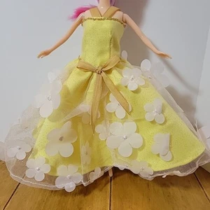 Handmade Dress Made For Barbie and Similar Size 11½" Fashion Dolls Made TX USA - Picture 1 of 5
