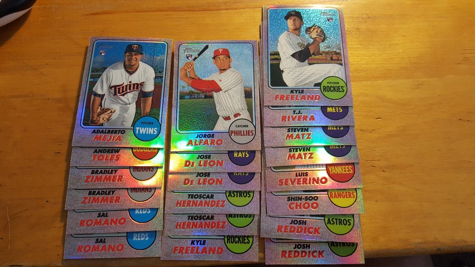 2017 Topps Heritage Chrome Refractors Fill your Set you pick choice 1968/568 - Image 1 of 1