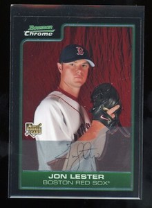 2006 BOWMAN CHROME DRAFT PICKS & PROSPECTS JON LESTER RC BOSTON RED SOX #BDP22