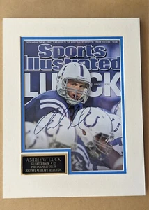 12/3/12 ANDREW LUCK HANDSIGNIERTES AUTO Sports Illustrated INDIANAPOLIS COLTS - Bild 1 von 1