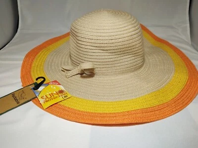 D&Y Women's Floppy Sun Collection Packable Beach Sun Hat New With Tags NWT - Image 1 of 4