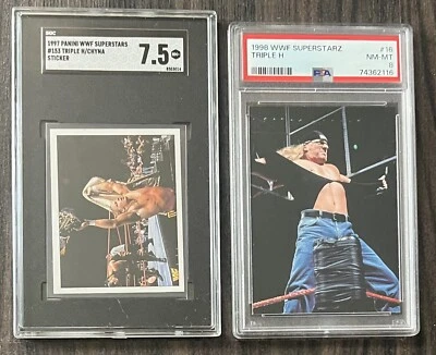 Triple H High Graded Card&Sticker Rookies - Image 1 of 4