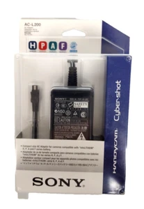 Adaptador/cargador de CA compacto original Sony Handycam CyberShot AC-L200 - NUEVO  - Imagen 1 de 10