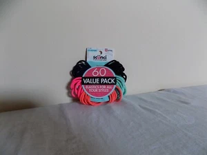 Scunci elásticos sin daños, paquete de valor de 60 unidades - Imagen 1 de 2