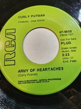 CURLY PUTMAN: army of heartaches / waiting for that next rainbow RCA VG+ F228