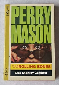 Perry Mason Case of the Rolling Bones Erle Stanley Gardner Pocket Books Ed PB - Picture 1 of 6