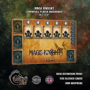 Mage Knight Custom Playmat - Picture 1 of 5
