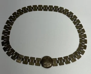 Vintage Sarah Coventry Camelot Etched Engraved Floral Design Medallion Belt - Picture 1 of 19