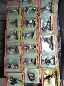 18 Pièces Starlux Figurines Football Equipe De France 98 - Imagen 1 de 20