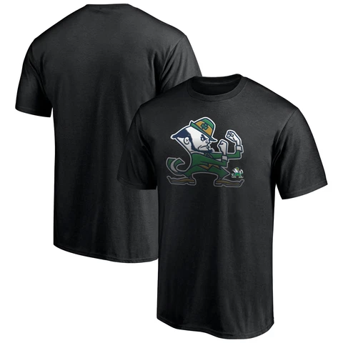 Men's Fanatics Branded Black Notre Dame Fighting Irish Team Midnight Mascot Cover