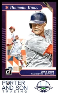 Juan Soto 2021 Donruss #20 Washington Nationals - Picture 1 of 2
