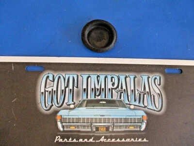 1967 Chevrolet Impala Trunk Lid Round Plug OEM Caprice Belair Biscayne A99 - Image 1 of 3