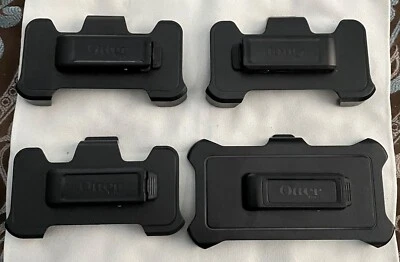 4 clips de cinturón OtterBox para funda protectora para iPhone 5s-6s-12 "solo clips de cinturón" Foto 1 de 2