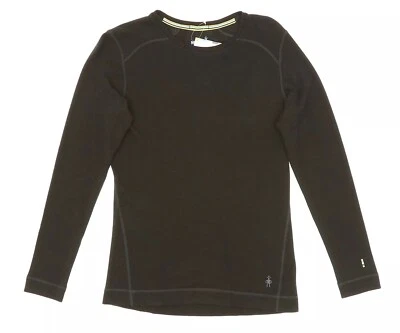 Top Smartwool para mujer Merino 250 negro capa base cuello redondo talla XS L68932 Foto 1 de 2