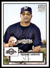 2007 Topps Rookie 1952 Edition Dennis Sarfate . Milwaukee Brewers #39