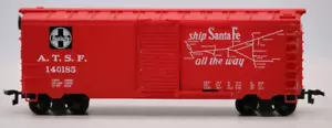 HO Scale Santa Fe 40' Single Door Freight Boxcar ATSF 140185 1:87 Life-Like - Picture 1 of 5