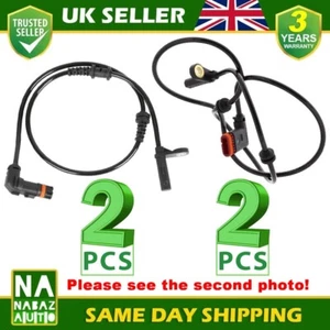 4PCS FRONT & REAR ABS SPEED SENSOR FOR MERCEDES-BENZ C-CLASS W204 C204 S204 - Picture 1 of 7