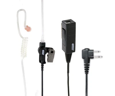 ARC T23005 Two-Wire Surveillance Headset Kit for Motorola 2-Pin Two Way Radios - Image 1 of 4