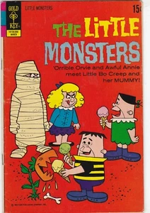 The Little Monsters Orrible Orvie Awful Annie #16 and #19 1973 Gold Key Fine - Picture 1 of 4