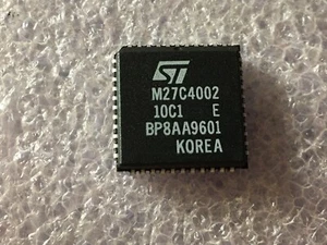 M27C4002-10C1 IC EPROM OTP 256KX16 CMOS LPCC 44-PIN ST MICRO (LOT OF 1) - Picture 1 of 4