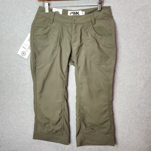 Mountain Khakis Women's Granite Creek Capri Size 2 Green/Pine Cargo - Picture 1 of 11