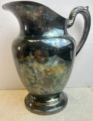 Vintage, Rogers & Bro, # 2317, Prato de Prata, Jarro, Jarro de Água, Boca Larga - Imagem 1 de 4