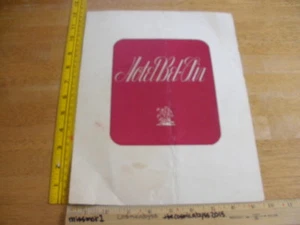 Hotel Bel-Air CA Restaurant Speisekarte Vintage 1946 Los Angeles - Bild 1 von 7