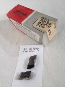 10 NEW VR / WESSON NTP 3L.  TOP NOTCH THREADING CERMET INSERTS GRADE VR65 (R533) - Picture 1 of 2