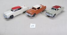 Vintage Tootsietoy Jumbo 1952 Lincoln Capri Coupes Lot of 3 Repaints Vg (15)