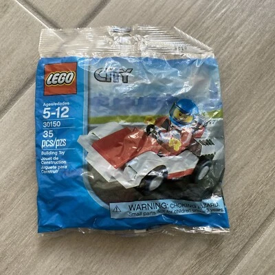 Lego City Coche de Carreras Vehículo Minifigura 30150 Polybag NUEVO JUEGO SELLADO Foto 1 de 4