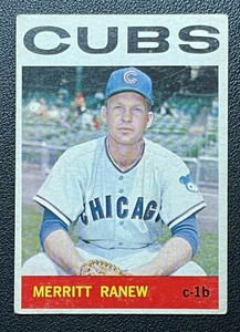 1964 Topps Merritt Ranew #78 Chicago Cubs