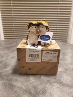 Coleção Top História Encantada Jardim de Fadas Ouriços Compartilhando Estátua ao Ar Livre - Imagem 1 de 4