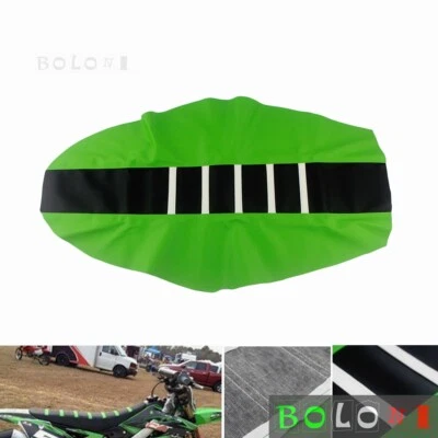 Cubierta de asiento con pinza para moto de cross para Kawasaki KX 100 KX250 KX125 KLX250 KLX450R KXF Foto 1 de 4