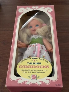 Mattel sprechende Goldlöckchen Puppe Nr. 3067 ~ 1975 Hongkong Neu in OVP ~ funktioniert - Bild 1 von 17