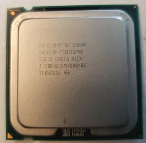 Intel Pentium Dual-Core E5800 SLGTG CPU 800/3.2 GHz LGA 775 - Picture 1 of 1