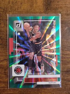 2022-2023 Panini Donruss #26 OG Anunoby - Green - Toronto Raptors - NBA - Picture 1 of 2