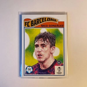Topps UCL Living Set Living Nico Gonzalez FC BARCELONA Rookie RC - Bild 1 von 1